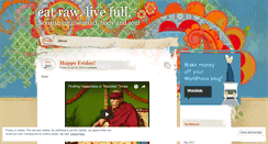 Desktop Screenshot of eatrawlivefull.wordpress.com