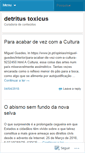 Mobile Screenshot of detritustoxicus.wordpress.com