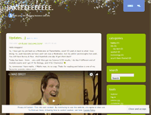 Tablet Screenshot of jakefh.wordpress.com