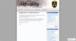 Desktop Screenshot of aktualityhvezd.wordpress.com