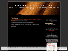 Tablet Screenshot of breakingbabylon.wordpress.com