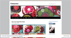 Desktop Screenshot of feltwerker.wordpress.com