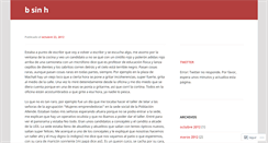 Desktop Screenshot of betaniasinache.wordpress.com