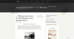 Desktop Screenshot of clmareydtauthor.wordpress.com