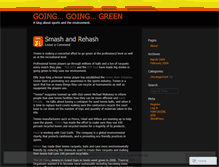 Tablet Screenshot of greensports.wordpress.com