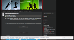 Desktop Screenshot of fussballfieber.wordpress.com