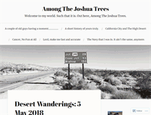 Tablet Screenshot of desertf16apg.wordpress.com