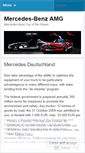 Mobile Screenshot of mercedesbenzamg.wordpress.com