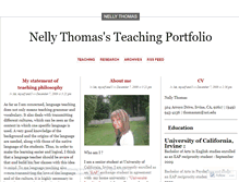 Tablet Screenshot of nellythomas.wordpress.com