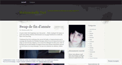 Desktop Screenshot of mademoiselleysei.wordpress.com