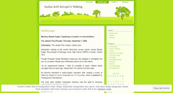 Desktop Screenshot of kudusantikorupsi.wordpress.com