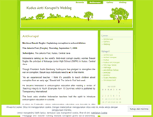 Tablet Screenshot of kudusantikorupsi.wordpress.com