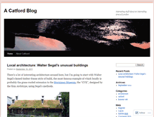 Tablet Screenshot of catfourd.wordpress.com