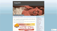 Desktop Screenshot of damagenoted.wordpress.com