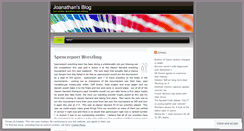 Desktop Screenshot of joanathan.wordpress.com