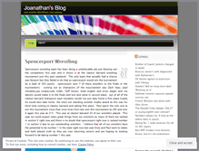 Tablet Screenshot of joanathan.wordpress.com