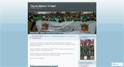 Desktop Screenshot of clubdeatletismoagatas.wordpress.com