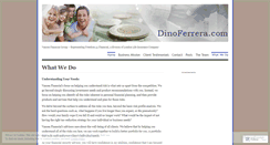 Desktop Screenshot of dinoferrera.wordpress.com