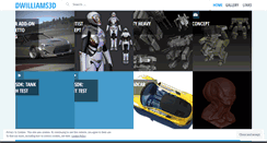 Desktop Screenshot of dwilliams3d.wordpress.com