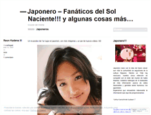 Tablet Screenshot of japonero.wordpress.com