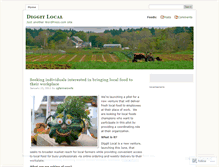 Tablet Screenshot of localfooddelivery.wordpress.com