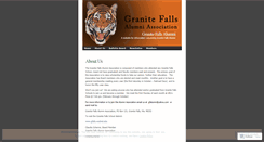 Desktop Screenshot of granitefallsalumni.wordpress.com
