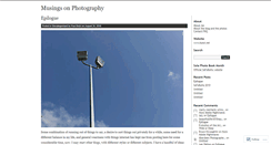 Desktop Screenshot of photomusings.wordpress.com