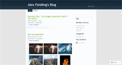 Desktop Screenshot of alexfielding4.wordpress.com