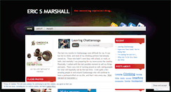 Desktop Screenshot of ericsmarshall.wordpress.com