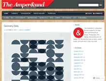Tablet Screenshot of ampersand92.wordpress.com