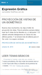 Mobile Screenshot of expresiongraficauan.wordpress.com