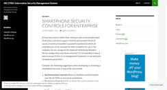 Desktop Screenshot of iso2700x.wordpress.com