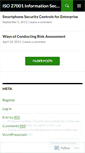 Mobile Screenshot of iso2700x.wordpress.com