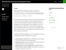 Tablet Screenshot of iso2700x.wordpress.com