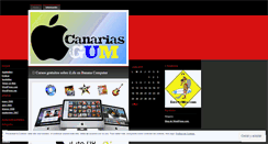 Desktop Screenshot of gumcanarias.wordpress.com