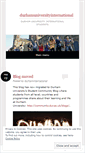 Mobile Screenshot of durhamuniversityinternational.wordpress.com