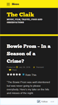 Mobile Screenshot of claik.wordpress.com