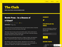 Tablet Screenshot of claik.wordpress.com