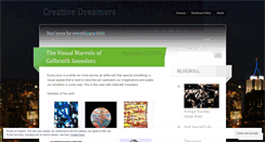Desktop Screenshot of creativedreamers.wordpress.com