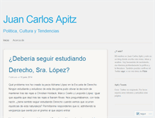 Tablet Screenshot of apitzblog.wordpress.com