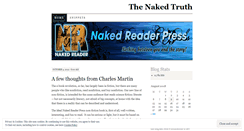 Desktop Screenshot of nakedreaderpress.wordpress.com