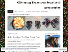 Tablet Screenshot of makingglitteringtreasures.wordpress.com