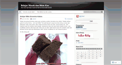 Desktop Screenshot of belajarbikinkue.wordpress.com