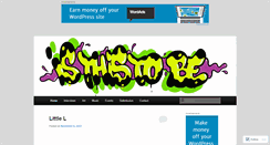 Desktop Screenshot of isthistobe.wordpress.com