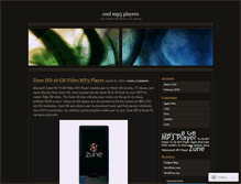 Tablet Screenshot of coolmp3players.wordpress.com