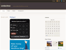 Tablet Screenshot of cmtechno.wordpress.com