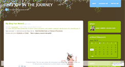 Desktop Screenshot of findjoyinthejourney.wordpress.com