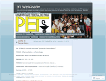 Tablet Screenshot of petfarmaciaufpa.wordpress.com