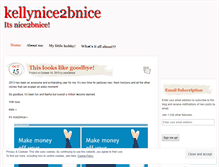 Tablet Screenshot of kellynice2bnice.wordpress.com