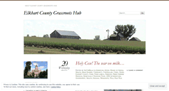 Desktop Screenshot of elkhartcountygrassrootshub.wordpress.com